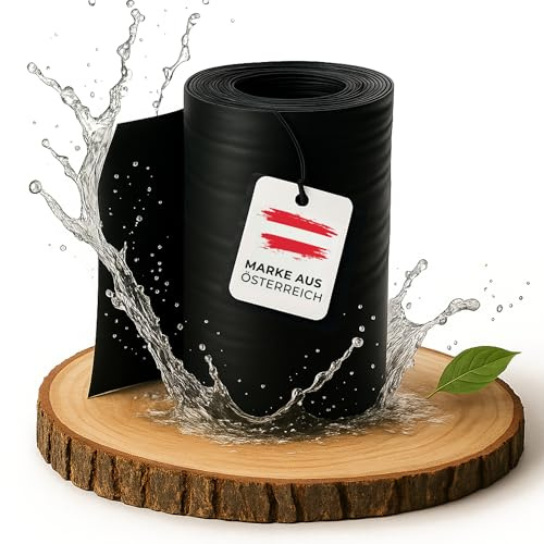 Folienkönig® bâche pour Bassin – 4 × 4 m – bâche indéchirable pour Plates-Bandes surélevées, Mini-étangs et ruisseaux – résistante aux UV et étanche – Film PE 150 µm – 5 Couches