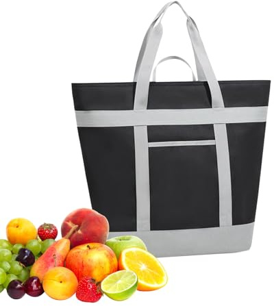 Sacs isothermes, sac isotherme portable pour déjeuner sac de rangement réutilisable, conteneur isotherme portable étanche, rangement alimentaire étanche pour les excursions, le camping, le shopping