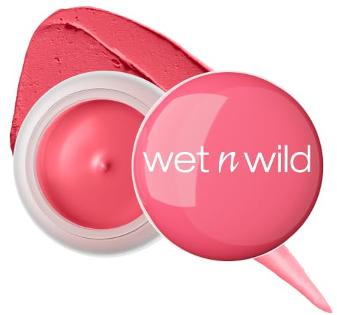 Wet n Wild, Mother Fluffer Cloud Cream Blush, Blurred Matte Finish, Light Texture with Cream-To-Powder Formula for a Natural Flush, Buildable and Easily Blendable, Pink-A-Boo