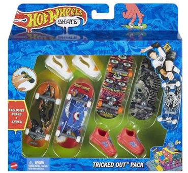 Hot Wheels Mattel Skate Fingerboard and Shoes: Tony Hawk - Tricked Out Pack (HNG71)