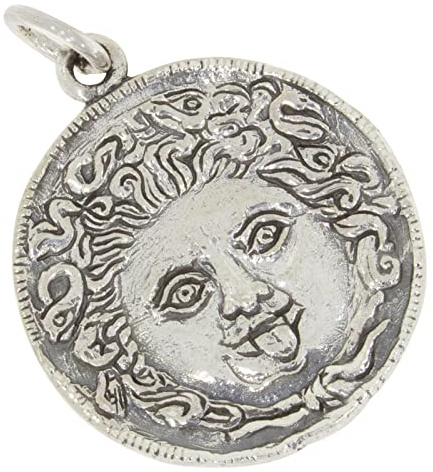 AFP Anhänger Medusa antik Design 925 Sterling Silber AS-843