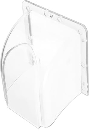 Create Idea Waterproof Doorbell Rain Cover, Transparent | Access Control Socket Protection, Plastic Material, Suitable for Door Bells, Suitable for Walkie Talkies
