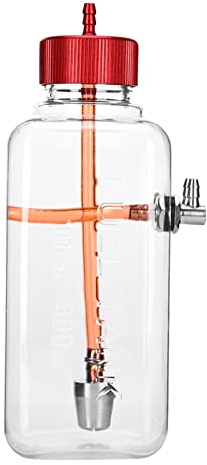 Sonew Modelo de Control Remoto Add-on Tanque de Combustible de Plástico Transparente 300 Ml para Avión RC de 15-26 CC (300 ml (para Aviones de 15 a 26 CC))