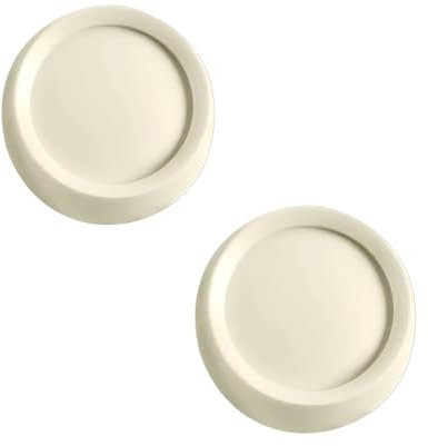 26115-T Round Fan Control Light Dimmer Switch Knob, 0.25 Inch Dia D Shaped Shaft (2,Light Almond)