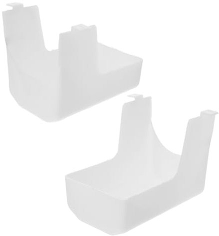 RORPOIR 2pcs Range Hood Light Cover Replacement Lamp Shade for Panel Vent Cover