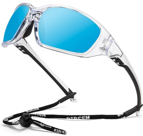 Bircenpro Sonnenbrille Für Herren Polarisiert: Damen UV-Schutzbrille für Angeln, Fahren, Radfahren, Laufen