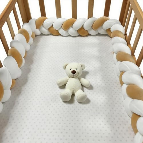 GYCF Braided Knotted Pillow, Knot Mat Cuddle Cushion, Breathable Soft Cushion, Anti-Fall Cushion, All Round Side Bed Surrounds Decorative Pillow, Nursing Cushion,A11,2.5 m