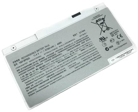 ZHXOZYF VGP-BPS33 Laptop Battery For SONY for VAIO SVT-14 SVT-15 T14 T15 BPS33 SVT1511M1E SVT14126CXS 11.4V 43WH/3760mah