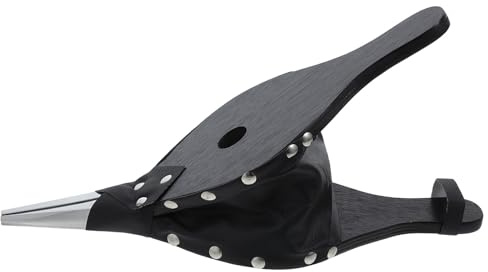 NUOBESTY Fuelle Manual para Chimenea y Barbacoa Portátil Ventilador de Aire para Encender Rápido Resistente Acero Inoxidable y Madera para Camping y Exteriores