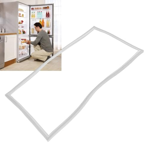 Kuuleyn Kylskåpsdörrpackning Byte,kylskåpsdörrstätning,Fryspackning Silikon 7010592 7042262 Vit