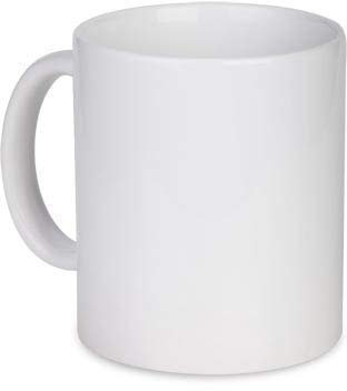 Puckator Tazza in Ceramica Bianca da 320 ml Ideale per Sublimazione