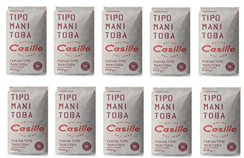 Farina Manitoba - Selezione Casillo 1kg - Cartone da 10 Pezzi