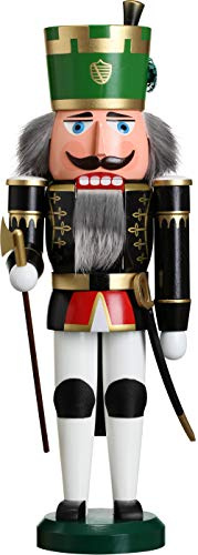 Seiffener Volkskunst Erzgebirgskunst Nussknacker Freiberger Bergmeister 38 cm Erzgebirge