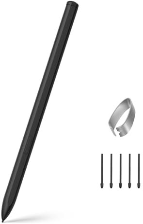MoKo Magnetic Stylus Pen für Remarkable 2 mit Radiergummi, Digitaler Stift für Remarkable 2, 4096 Druckstufen Handflächenabweisung 5 Spitzen, EMR-Stift für Remarkable 2&1/BOOX/Galaxy S/Scribe