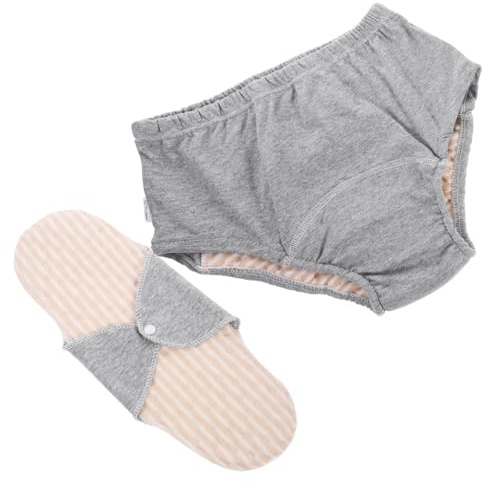 HAPINARY Eldersoft Wiederverwendbare Inkontinenzunterwäsche Aus Baumwolle Atmungsaktive Und Bequeme Erwachsene Windelhose Waschbare Und Undichte Nappy Für Senioren Und Patienten