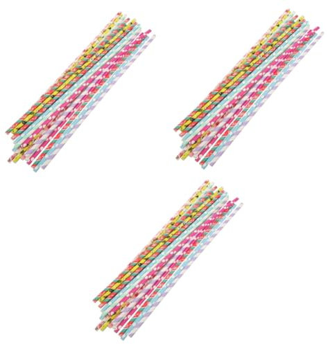 Cabilock 150stücke Baumwollzucker-Sticks Aus Dickem Papier Für DIY Süßigkeiten Lutscher Und Desserts Bunte Mischfarben Für Partys Und Feiern