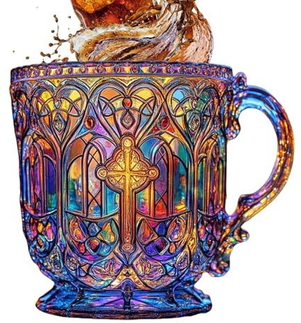 Set di bicchieri in, bicchieri colorati, in stile retrò, riutilizzabili e decorativi, per succhi di frutta, cocktail, tavolo da cucina, bevande, elegante e resistente lavastoviglie