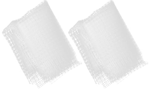 FUTUREORYY 2 St Akvarienät Transparent Plastnät Hoppskydd för Fisk Reptiltankar DIY Anpassningsbar Mesh för Säker Flyktskydd och Tydlig Observation