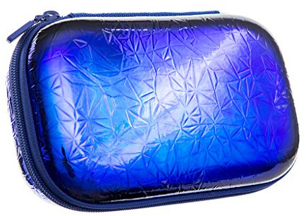 ZIPIT ZIPIT Metallic Federmäppchen / Etui / Stifteetui, Blau-Grün Federmäppchen, 21 cm, Blau-Grün