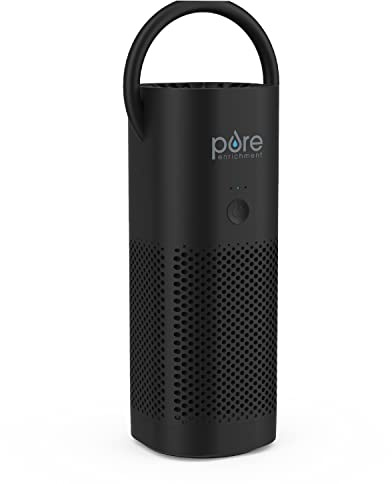 Pure Enrichment PureZone - Mini purificatore d'aria portatile, senza fili, con filtro HEPA che pulisce l'aria ed elimina il 99,97% di polvere, odori e allergeni vicino a te, auto, scuola e ufficio