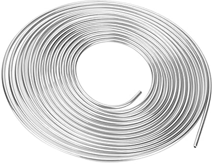 Bremsleitung, Bremsschlauch Kupfer vernickelt für hydraulische Bremskraftstoffanlage(B (silber))