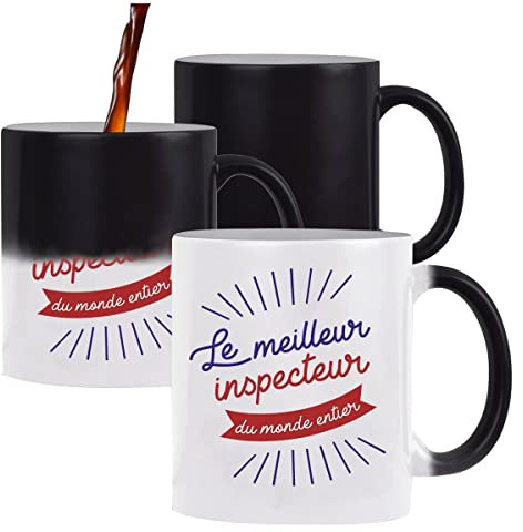 Planetee Mug magique thermoréactif Géocaching Journée Parfaite| tasse change couleur chaleur humour idée cadeau anniversaire Noël homme femme