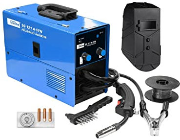 Güde Fülldraht Schweissgerät Schweißausrüstung ohne SG 121 A-SYN (Kühlventilator, Thermoüberlastschutz, Massekabel mit Masseklemme)