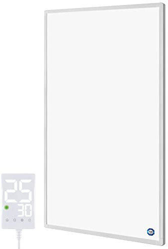Hocosyme Infrarotheizung mit Thermostat 1000 Watt, Infrarotheizung Wandmontage - 1-3 Min auf Betriebstemperatur bis 120 Grad - TÜV - Touch-Thermostat - 𝟭𝟬 𝐉𝐀𝐇𝐑𝐄 𝐆𝐀𝐑𝐀𝐍𝐓𝐈𝐄