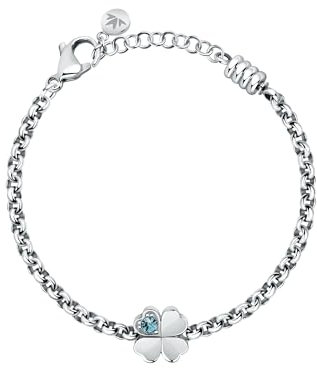 Morellato Drops Bracciali Donna in Acciaio, Cristalli - SCZ1284