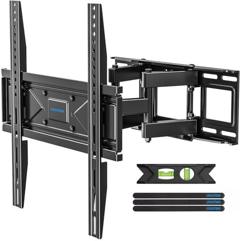 USX STAR UL Listed Full Motion TV Wall Mount Bracket 40 50 55 65 inch TVs