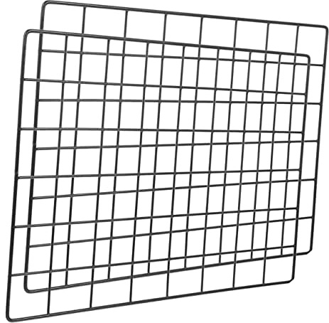 Yardenfun Eisen Wandgitter Fotos Halter 2 Stück Metallrahmen Wanddeko Fotowand Display Für Wohnzimmer Kreative Aufbewahrung