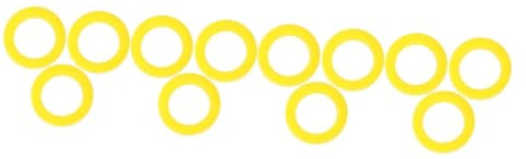 Amosfun 4sets Silicone Seal Ring for Soda Machine Gasket Kit Replacement Gasket Set for 3pcs*4