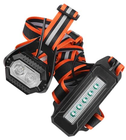 Sosoport Lauflicht Lampe Sport Brust Licht Rot Hinten Warnung Reflektierende Strap Runner Lampe Outdoor Brust Lampe