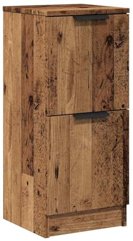 vidaXL Sideboard Altholz-Optik 30x30x70 cm Holzwerkstoff