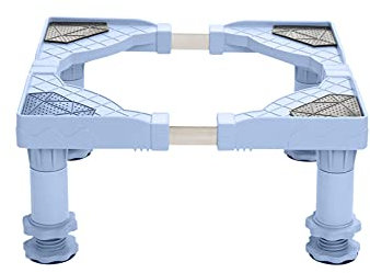 ABNNHK Waschmaschinensockel Kühlschrank Waschmaschinensockelständer Erhöhter Verstellbarer Kühlschrankständer Länge 50-60 cm Waschmaschinen- und Trocknerständer Sockelständer für vertikal