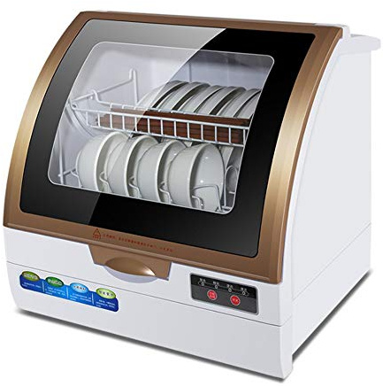 Intelligent Fullautomatic Dishwasher Domestic Desk Type Installation Free Mini Air Drying Intelligent Dishwasher