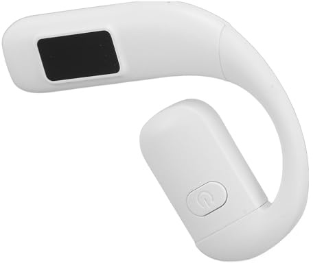 ASHATA Tecnologia a Conduzione Ossea, Cuffie, Segnale Stabile, Cuffie Monoauricolare per Telefoni (WHITE)