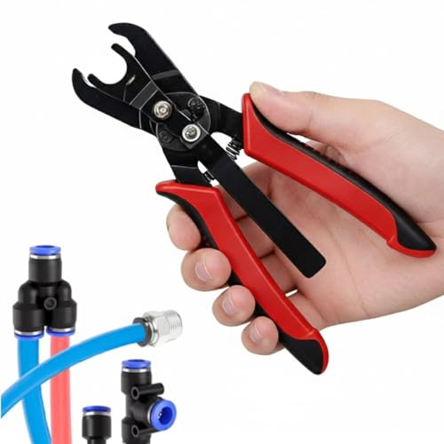 Push to Connect Raccords Outil de déconnexion pour tuyau d'air pneumatique 10-12 mm Pince à dégagement rapide 180 mm