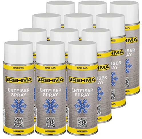 12x BREHMA Enteiserspray 400ml Entfroster scheibenfrei Frostschutz Scheibe