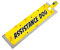 dogkit ASSISTANCE DOG Space Awareness Sleeve for Working Dogs, Reflective, Waterproof, Double Sided Slip-on for the Dog Lead (Yellow & Orange)