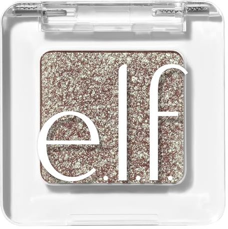 e.l.f. Fine as Fleck Glitter Eyeshadow - Straight Fire | Lidschatten mit Glitzer, Weiche Textur, Augen Make-up mit Schimmer, Langanhaltend, Vegan | 0.06 oz. (1.8g)