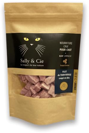 Crocchette BARF - Filetto di tonno rosso a dadini liofilizzato per gatti