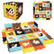 Tapis Puzzle Bébé 36 Pièces 145x145cm - Mousse EVA sans BPA, Bordure Convertible en Barrière | Antidérapant, Imperméable | Idéal Ramper, Jeu Intérieur/Extérieur