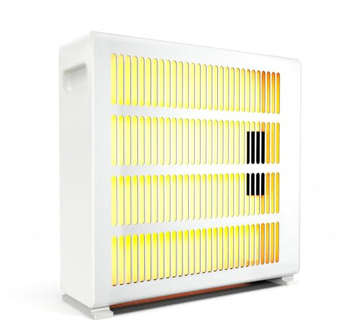 Elektrische Heizung for Room, 500W Elektroheizung Engergiesparend, Elektroheizung mit Thermostat für Infrarotheizung liefert konstante Wärme – Komfort, den man Spürt