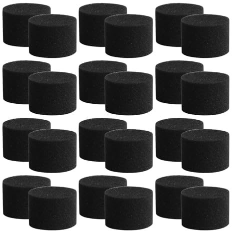 DIYEAH Esponja Hidropónica Negra para Cultivo sin Tierra Esponja para Germinar Plantas y Verduras Bloques de 50 Unidades 45Mm X 30Mm para Jardinería Hidropónica y Cultivo de