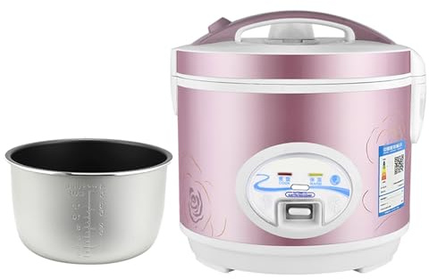 Rice Cooker (2-5L) Household Multifunctional, Non-stick Inner Pot, for Make Rice & Steam Healthy Food & Vegetables 220-240V US/EU(A,3L)