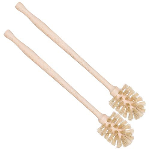 REDECKER Bottle Brush Cleaner: Durable Horsehair and Beechwood Handle, Ideal for Vases, Pitchers, Mugs, and Baby Bottles, 13-3/4 Inch, Dense Natural Bristles, Made in Germany