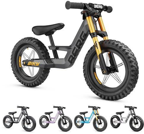 Berg Unisex-Youth biky Cross Grey handbrake kinderfahrrad, one Size