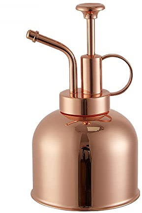 YXSH Hand-pressed Stainless Steel Watering Watering Can Household Watering Retro Brass Gold Small Mini Gardening Nordic Watering Can