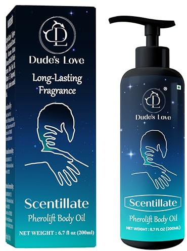 Scentillate - Scented Shower Body Oil - Long Lasting Fragrance - Nourish, Light, Non-Greasy | Oudh, Jasmine, Patchouli, Natural Shea butter, Jojoba Oil, Coconut oil - 200 ML